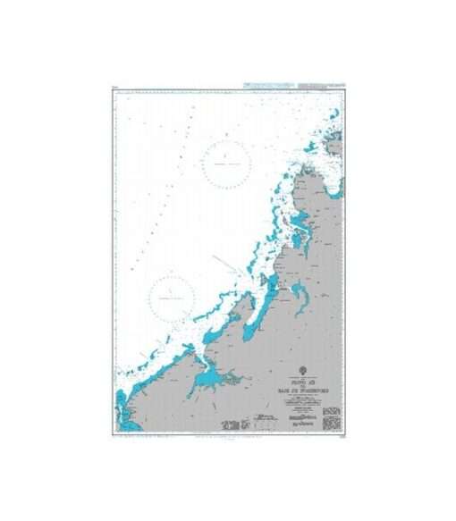 British Admiralty Nautical Chart 3872 Nossi Be to Baie de Bombetoke