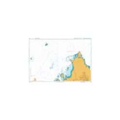 British Admiralty Nautical Chart 3876 Nosy Be to Baie d’Antsiranana, including Recif du Geyser and Iles Glorieuses