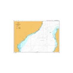 British Admiralty Nautical Chart 3878 Mozambique Channel Central Part