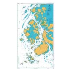 British Admiralty Nautical Chart 3928 Approaches to Mokp’o