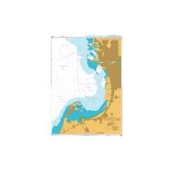British Admiralty Nautical Chart 3931 Approaches to Manila including Cavite Harbour