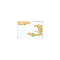 British Admiralty Nautical Chart 3935 Windward Passage and Southern Approaches