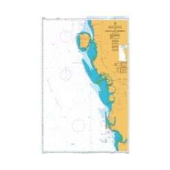 British Admiralty Nautical Chart 3944 Pulau Pinang to Kepulauan Sembilan