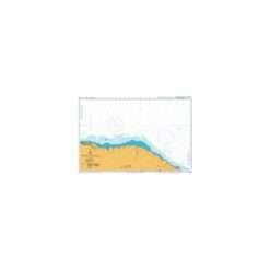 British Admiralty Nautical Chart 3957 Tutoia to Fortaleza
