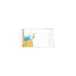 British Admiralty Nautical Chart 3963 Laem Kho Kwang to Laem Riu including Offshore Gasfields