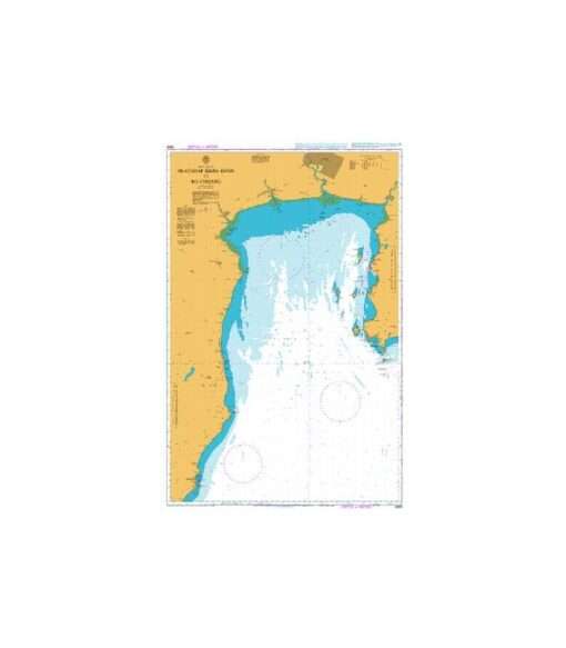 British Admiralty Nautical Chart 3965 Prachuap Khiri Khan to Ko Chuang