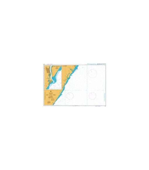 British Admiralty Nautical Chart 3976 Aracaju to Ponta Acu da Torre