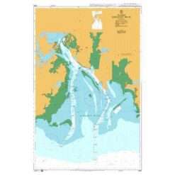 British Admiralty Nautical Chart 3999 Qinzhou Wan