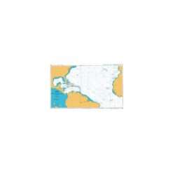 British Admiralty Nautical Chart 4012 North Atlantic OceanSouthern Part