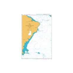 British Admiralty Nautical Chart 4020 South Atlantic Ocean Western Part