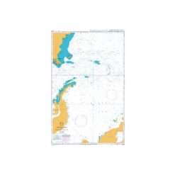 British Admiralty Nautical Chart 4024 Weddell Sea to Mar del Plata