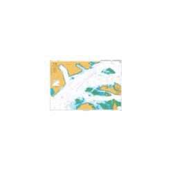 British Admiralty Nautical Chart 4032 Sinki Fairway
