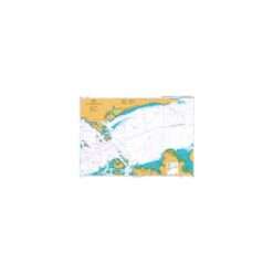 British Admiralty Nautical Chart 4041 Pulau Sebarok to Changi