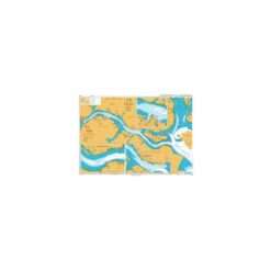 British Admiralty Nautical Chart 4044 Johor Strait Eastern Part