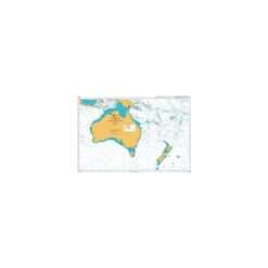 British Admiralty Nautical Chart 4060 Australasia and Adjacent Waters