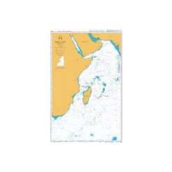 British Admiralty Nautical Chart 4072 Indian Ocean Western Part
