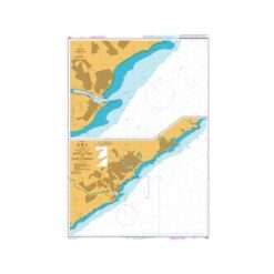 British Admiralty Nautical Chart 4162 Approaches to East London