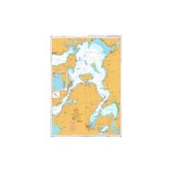 British Admiralty Nautical Chart 427 Mors to Logstor