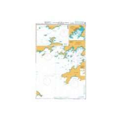 British Admiralty Nautical Chart 433 Angra dos Reis and TEBIG Oil Terminal and Approaches