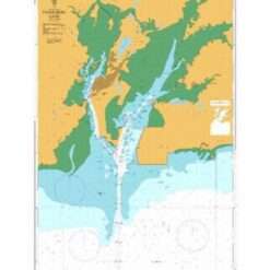 British Admiralty Nautical Chart 3938 Fangcheng Gang