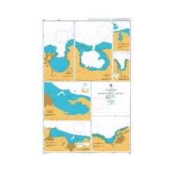 British Admiralty Nautical Chart 459 Harbours on the North Coast of Jamaica