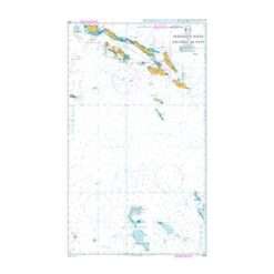 British Admiralty Nautical Chart 4634 Frederick Reefs to Solomon Islands