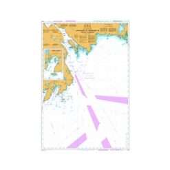 British Admiralty Nautical Chart 4752 Approaches To/Approches De Halifax Harbour