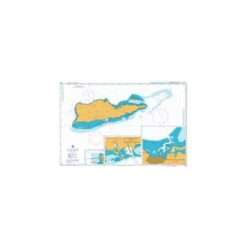 British Admiralty Nautical Chart 485 Saint Croix