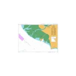 British Admiralty Nautical Chart 4960 Roberts Bank