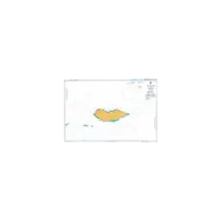 British Admiralty Nautical Chart 5: `Abd Al Kuri to Suqutra (Socotra)