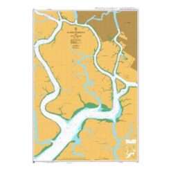 British Admiralty Nautical Chart 510 Puerto Maritimo de Guayaquil
