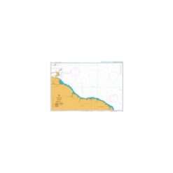British Admiralty Nautical Chart 517 Trinidad to Cayenne