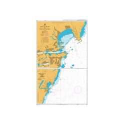 British Admiralty Nautical Chart 521 Porto de Vitória and Porto do Tubarão