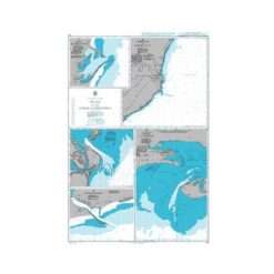 British Admiralty Nautical Chart 531 Plans on the Coast of Argentina