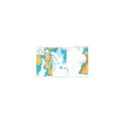 British Admiralty Nautical Chart 545 Ports in Baia de Todos os Santos