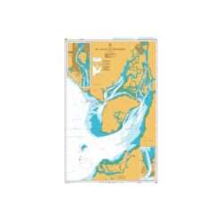 British Admiralty Nautical Chart 586 Outer Approaches to Guayaquil