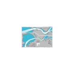 British Admiralty Nautical Chart 590 San Pablo Bay including Carquinez Strait and Suisun Bay