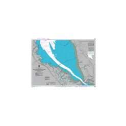 British Admiralty Nautical Chart 592 San Francisco Bay Southern Part