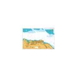 British Admiralty Nautical Chart 614 Freetown Harbour