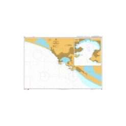 British Admiralty Nautical Chart 656 Acapulco and Approaches