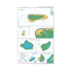 British Admiralty Nautical Chart 718 Islands North of Madagascar