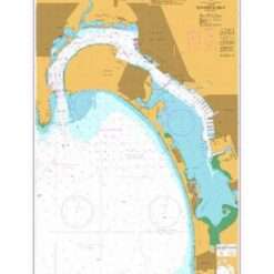 British Admiralty Nautical Chart 897 San Diego Bay