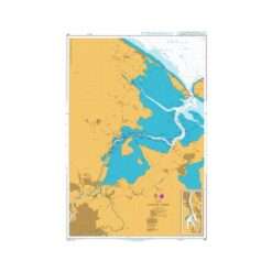 British Admiralty Nautical Chart 931 Odense Fjord