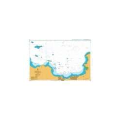 British Admiralty Nautical Chart 933 Approaches to Tanjungpriok