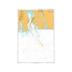 British Admiralty Nautical Chart 934 Umea and Approaches
