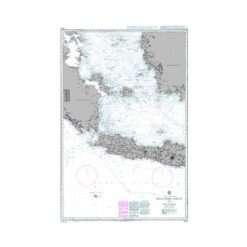 British Admiralty Nautical Chart 941A Singapore Strait to Java Sea
