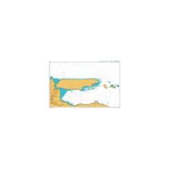 British Admiralty Nautical Chart 945 Selat Madura and Selat Sapudi including Madura
