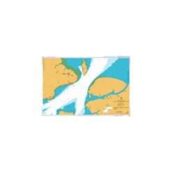 British Admiralty Nautical Chart 950 Pelabuhan Sandakan