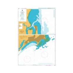 British Admiralty Nautical Chart 960 Cabedelo and Maceio
