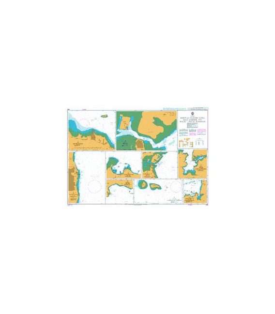 British Admiralty Nautical Chart 946 Ports in Eastern Jawa, Bali, Lombok and Pulau-Pulau Kangean